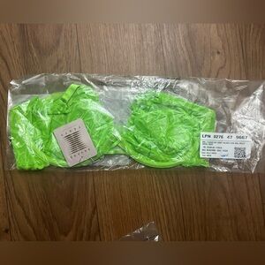 NWT SAVAGE NOT SORRY UNLINED DEMI BRA, KELLY GREEN 38DDD - DISCONTINUED